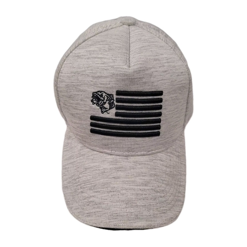 Melonwear Bass Fishing Flag Hat Snapback Patriotic USA Cotton Cap‎